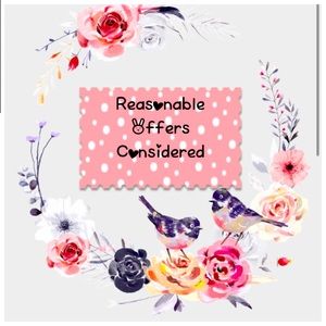 Reasonable offers considered